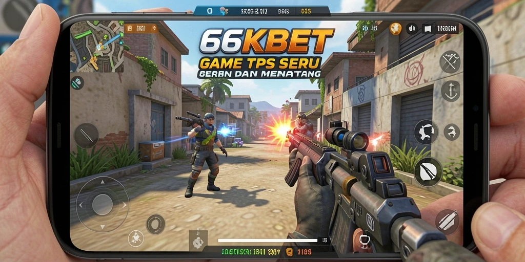 Tangkapan layar 66KBET menunjukkan aksi seru game TPS.