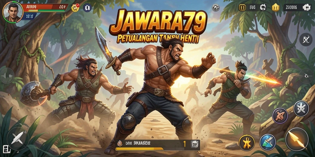 Tangkapan layar menampilkan aksi berani dalam JAWARA79.