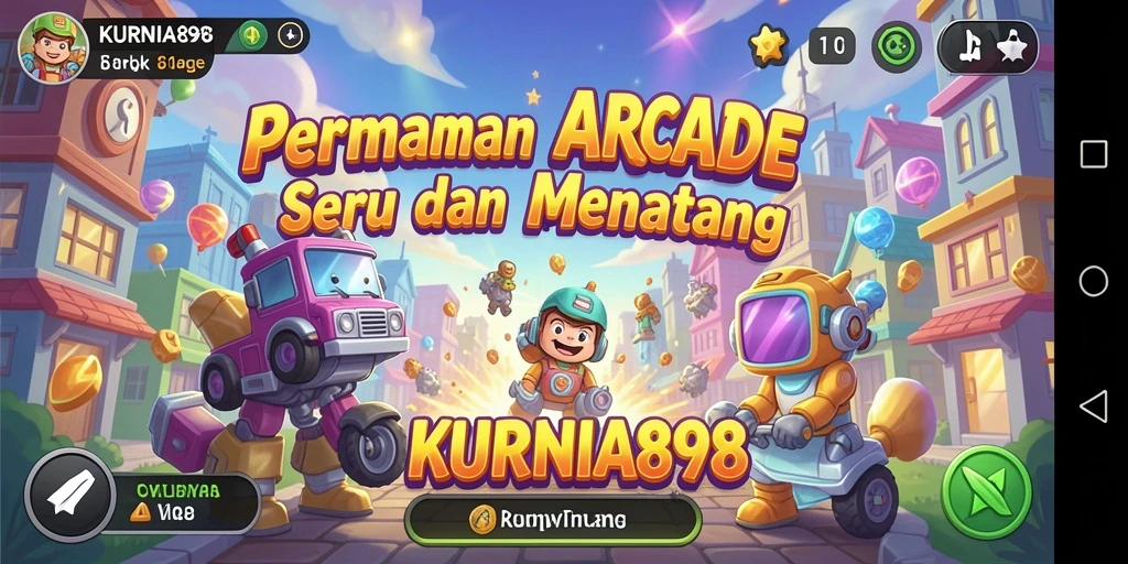 Tampilan menarik dari gameplay seru KURNIA898 di layar.