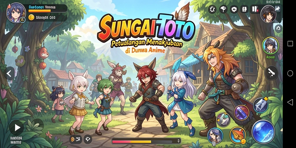 Gameplay menarik dari SUNGAITOTO dengan karakter Anime yang dinamis.