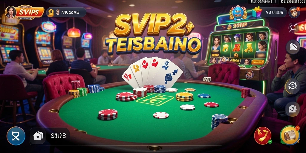 Tampilan menarik dari gameplay Kasino di SVIP2 yang menghibur.